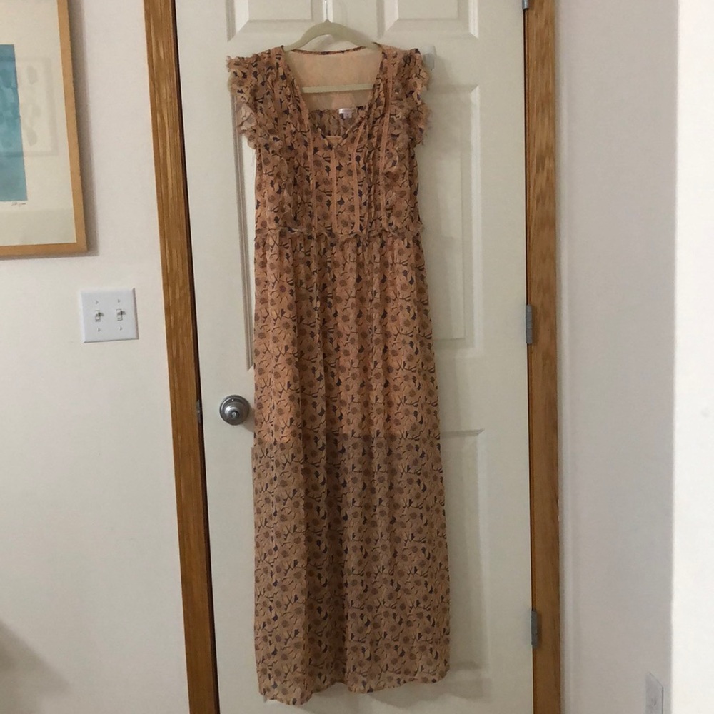 Floral maxi dress